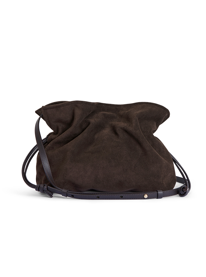 Infinito - Camilla Taske Suede espresso