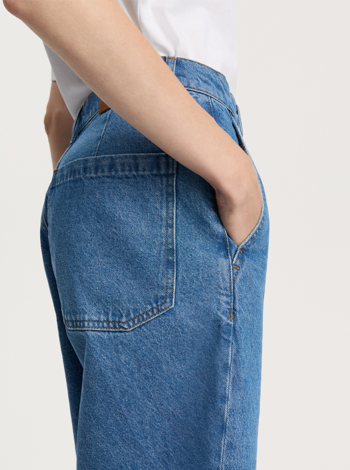 Aiayu - Carlo Denim Shorts Clear Blue