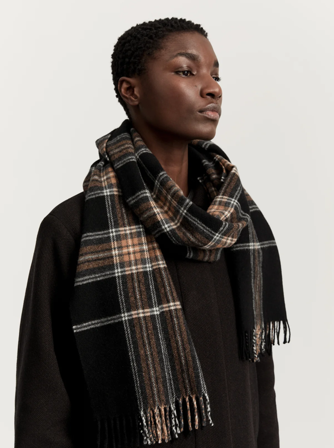 Aiayu - Kaya Scarf Mix Black