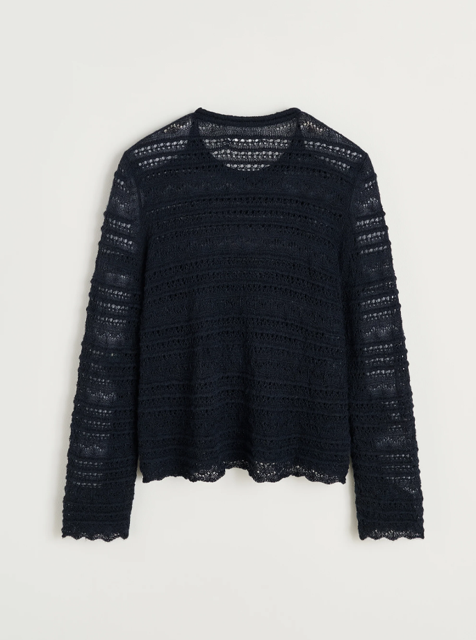 Aiayu - Ramon Sweater Black Blue