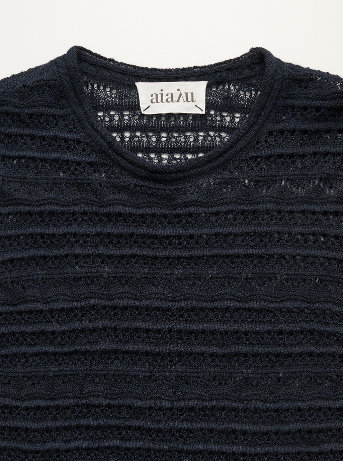 Aiayu - Ramon Sweater Black Blue
