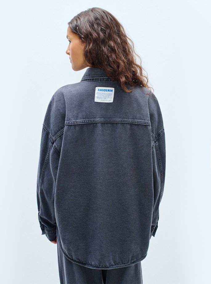 American Vintage - Jazy skjorte Sort