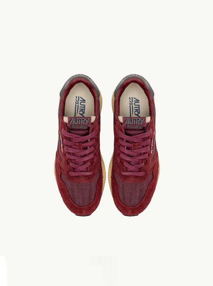 Autry - UT29 Reelwind Low Sneaker rød/grå