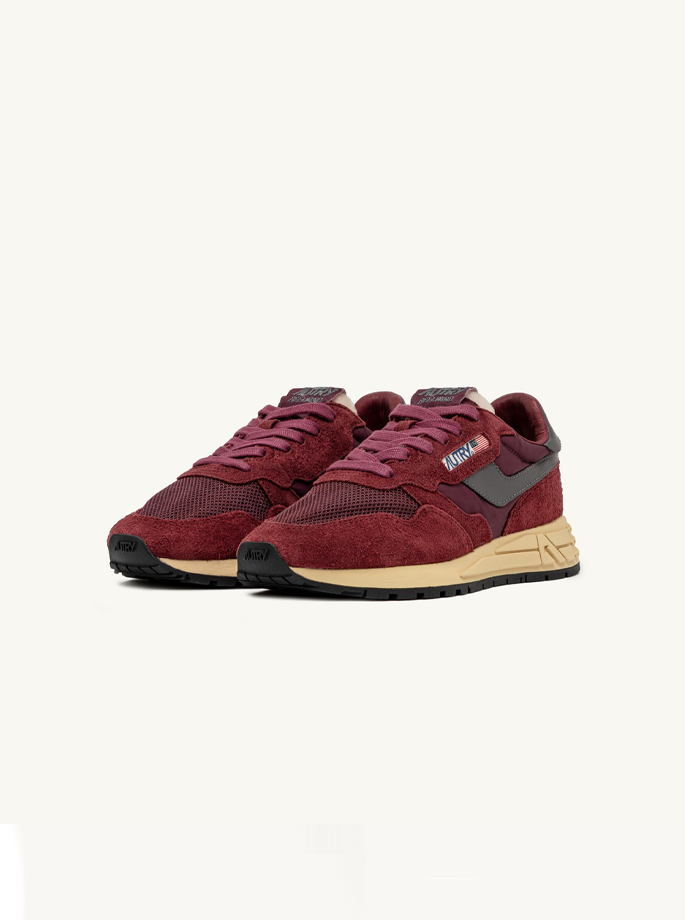 Autry - UT29 Reelwind Low Sneaker rød/grå