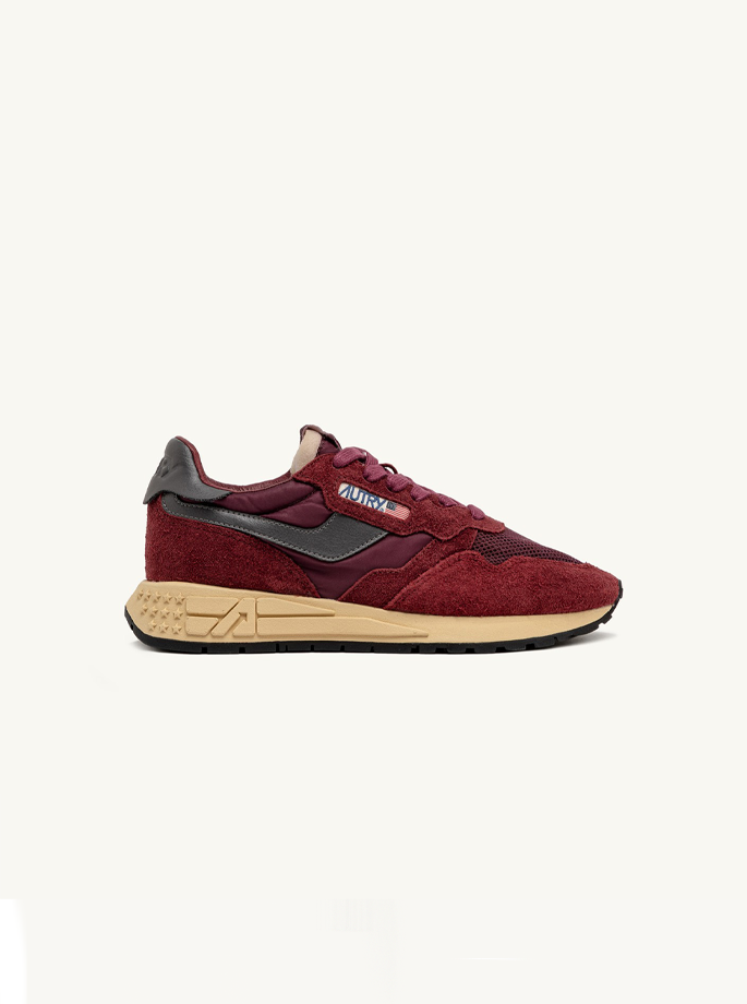 Autry - UT29 Reelwind Low Sneaker rød/grå