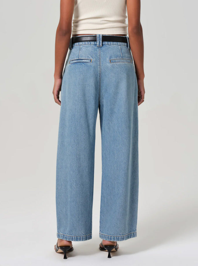 Citizens of Humanity - Cara Cropped Pleated Jeans Amoura