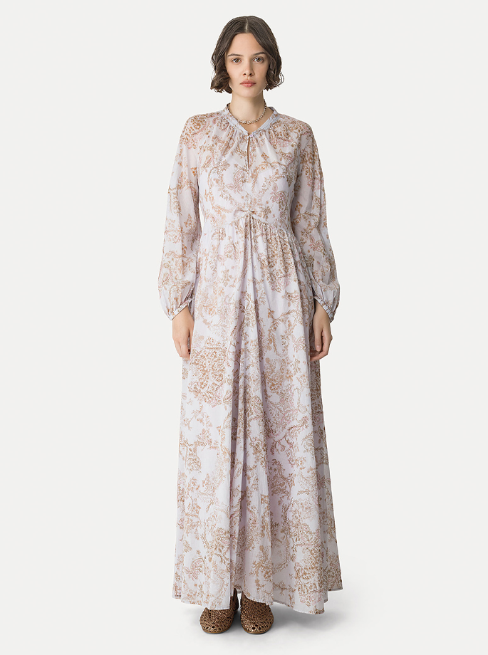 forte forte maxi dress Forte Forte Strapless Maxi Dress | Neutrals