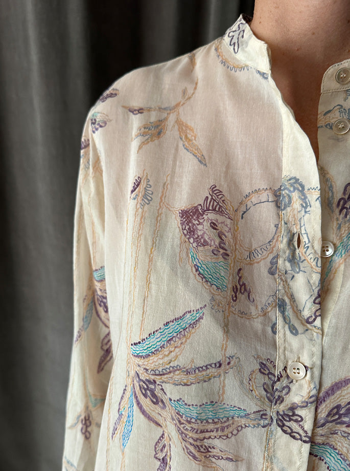 Forte Forte - My Shirt Voile Bohemian Pig
