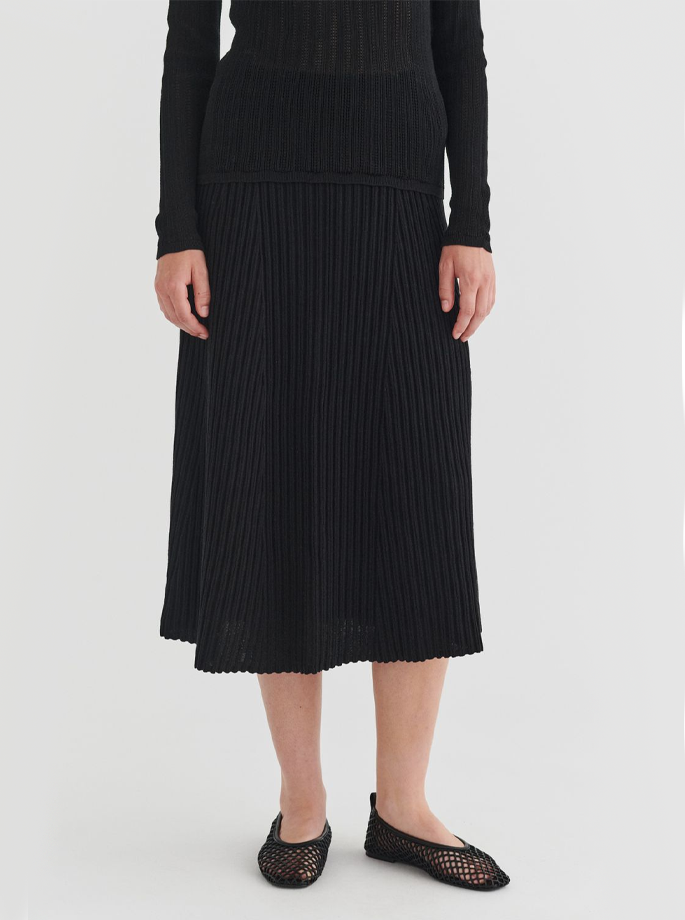Fub - High Twist Skirt Black