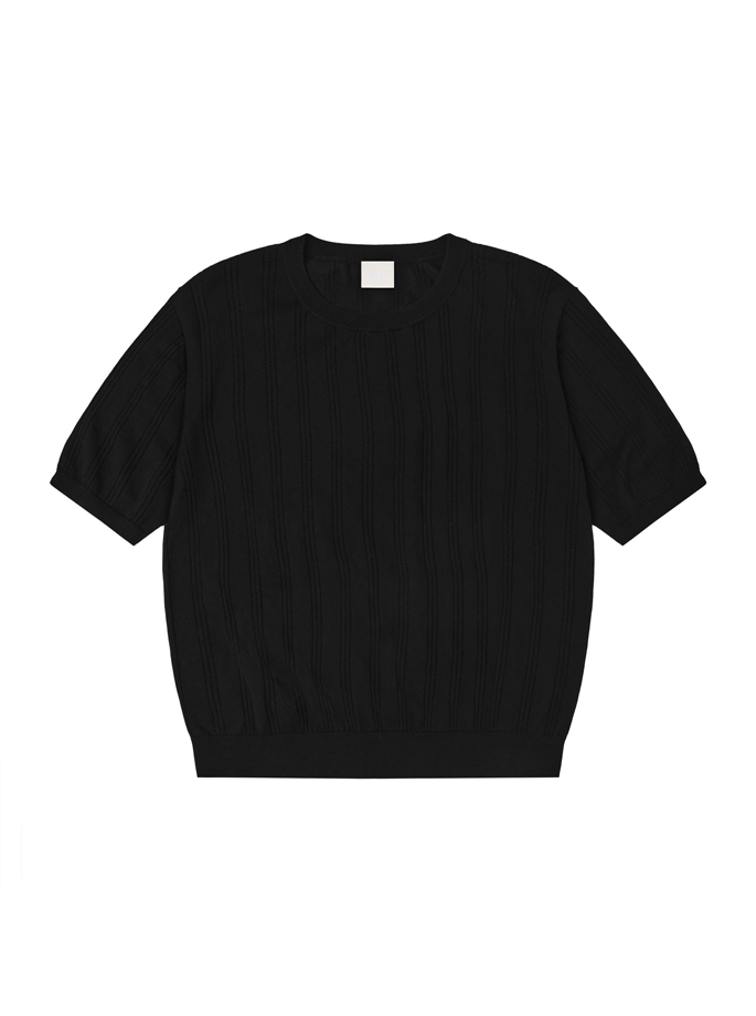Fub - High Twist T-Shirt Black