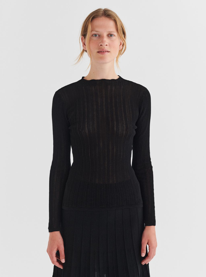 Fub - High Twist Top Black