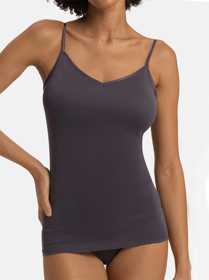 Hanro - Cotton Top without seams Pale Cream