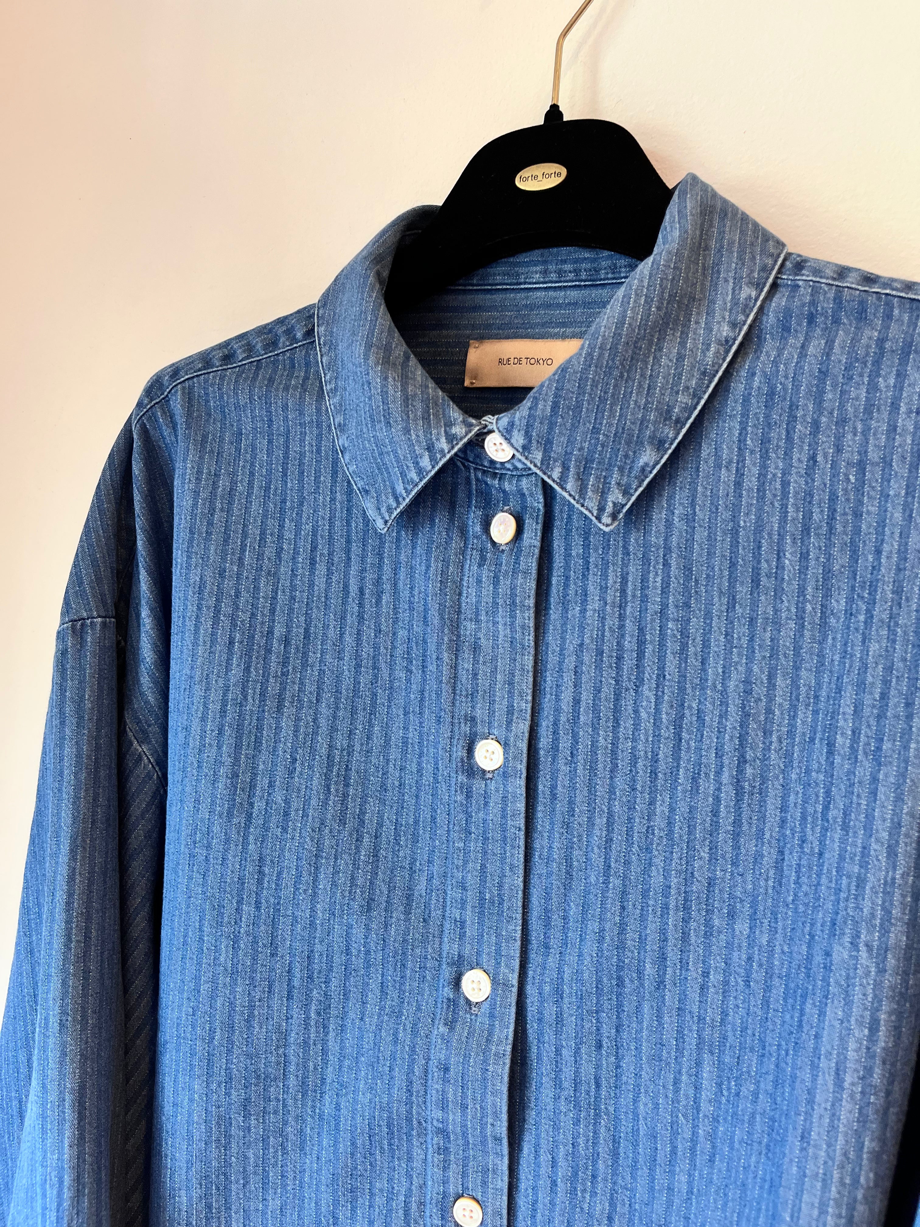 Rue De Tokyo - Cameron Organic Twill Jacket Dark Navy