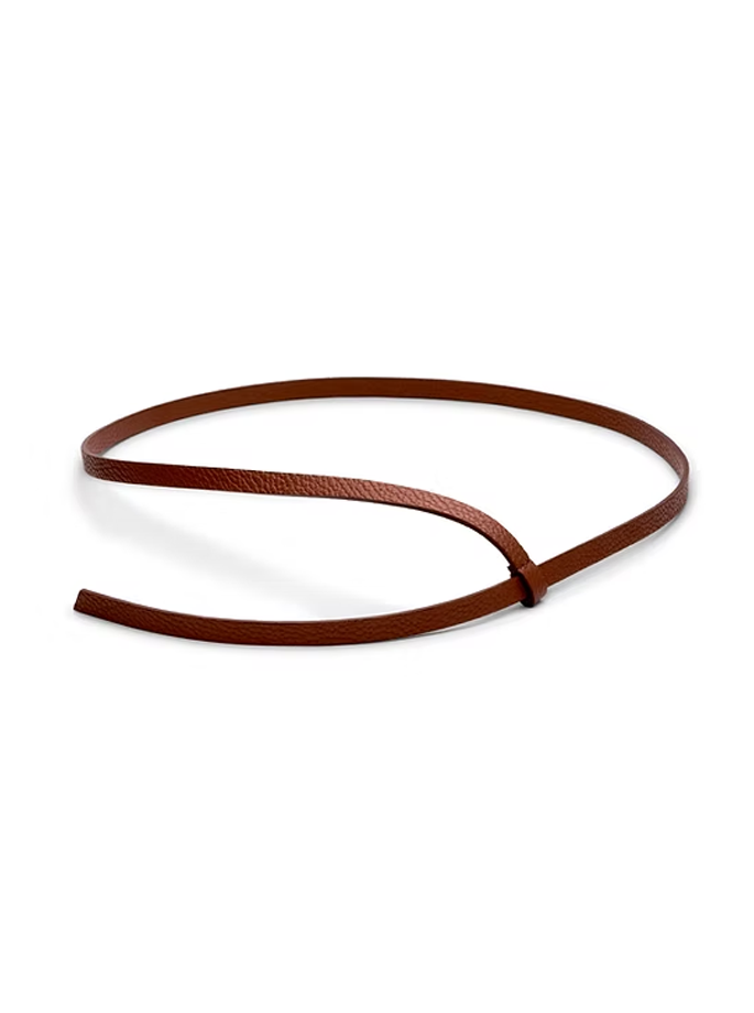 Infinito 2012 - Leather belt in testa moro