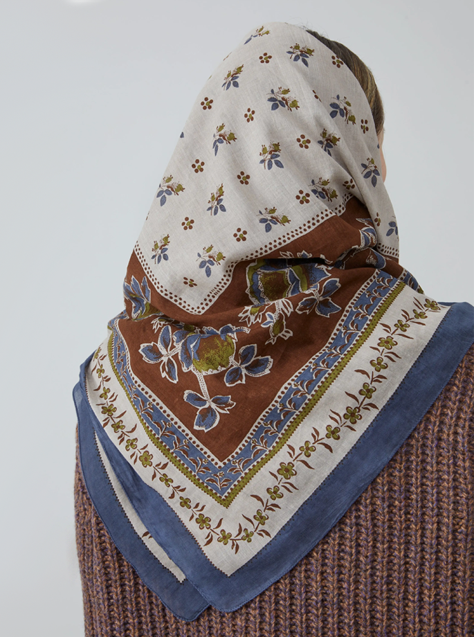 Moismont - N°796 Scarf Slate Grey