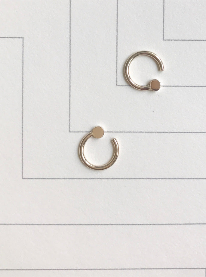 Nordenstam - Day/Light Earring 8kt Gold