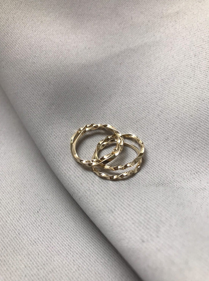 Nordenstam - Twisted Sea Solid Gold Ring