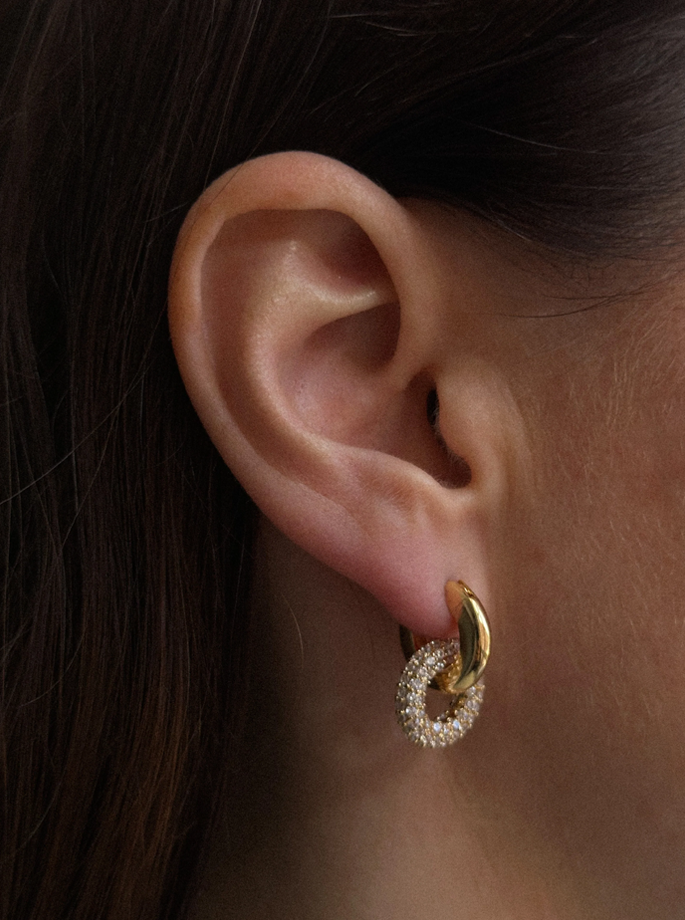 Pico - Emmeline Hoops Gold Plated