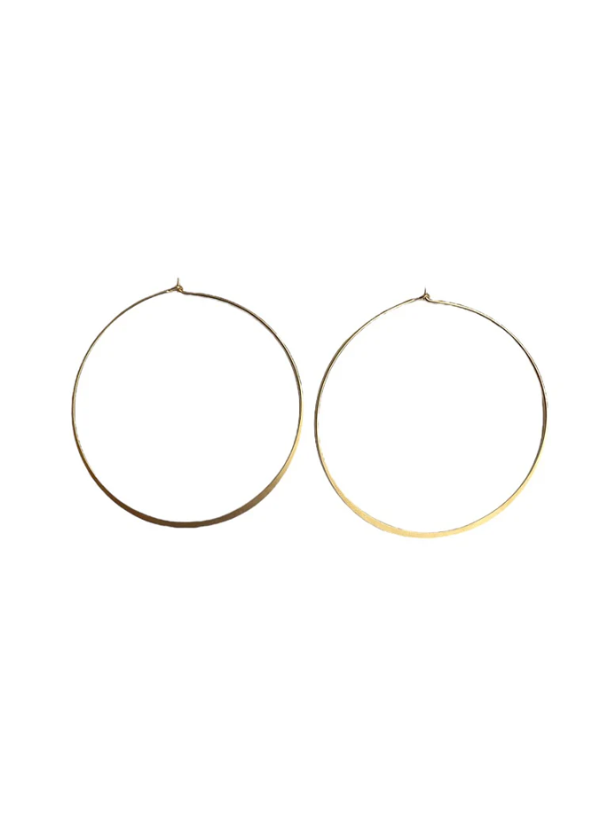 Pico - Africa Petit Hoops Gold