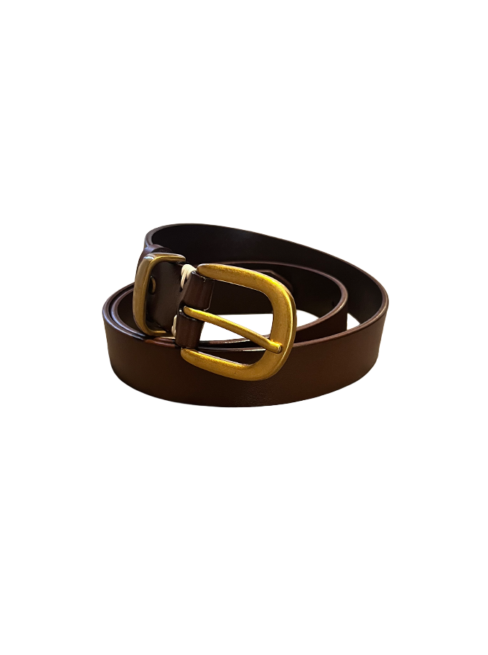 Plisse - Akanel Bælte Light Brown