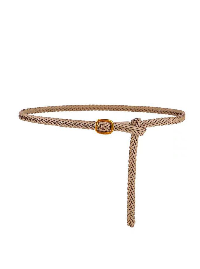Plisse Anika Belt Black