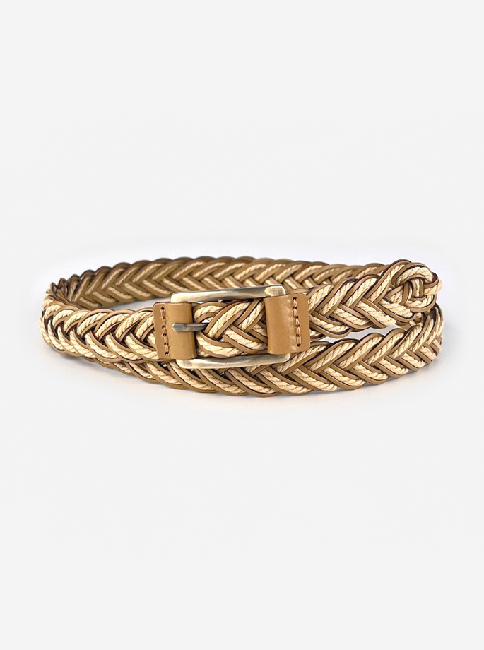 Plisse Anika Belt Black