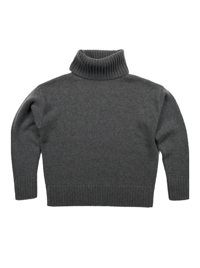 Rhea - 94 Heavy Turtleneck Knit Grey