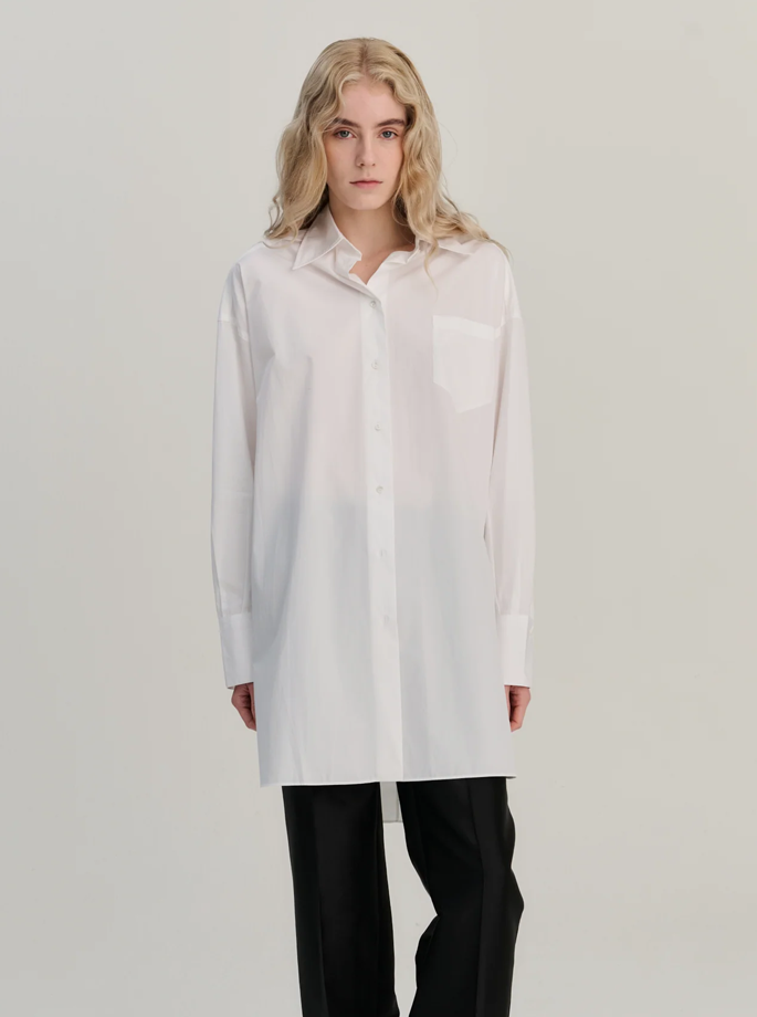 Rhea - 112 Shirt Dress White