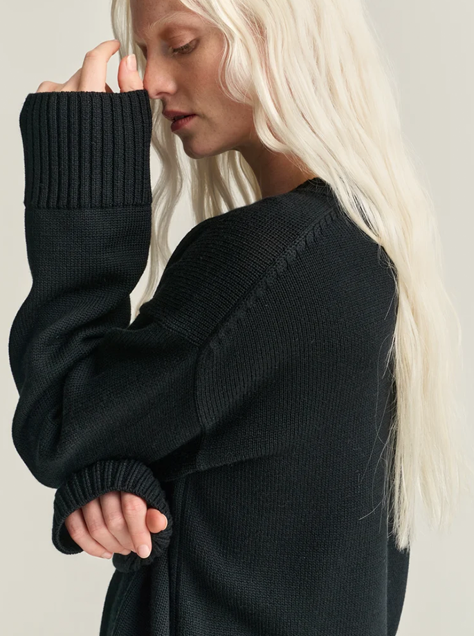 Rhea - Heavy Crew Merino Wool sort