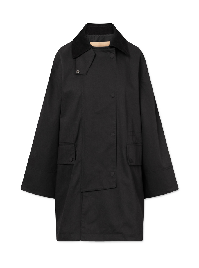 Rue De Tokyo - Cimana Heavy Trench Black