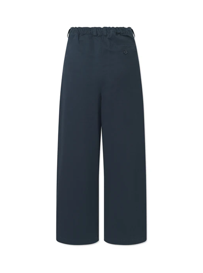 Rue De Tokyo - Prudie Dyed Twill Pants Dark Navy