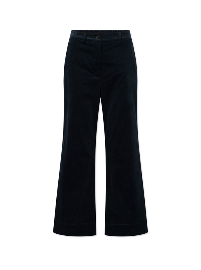 Rue De Tokyo - Prudie Dyed Twill Pants Dark Navy
