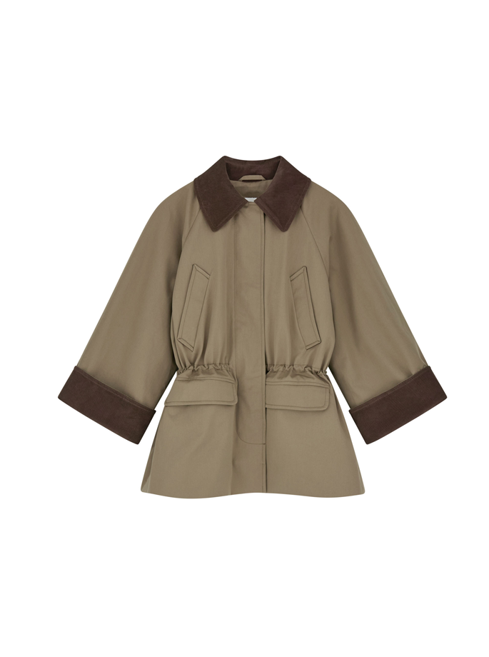 Skall - Gaby Jakke Taupe Brown