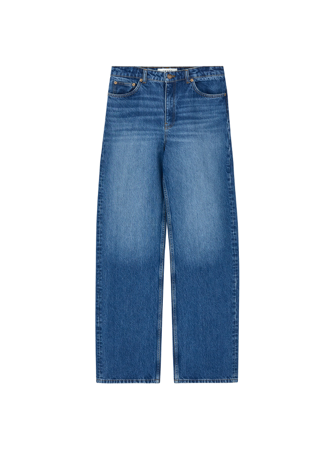 Shell - Allison Cropped Jeans Vintage Washed Blue