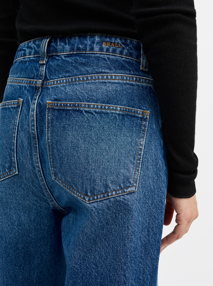 Shell - Allison Cropped Jeans Vintage Washed Blue