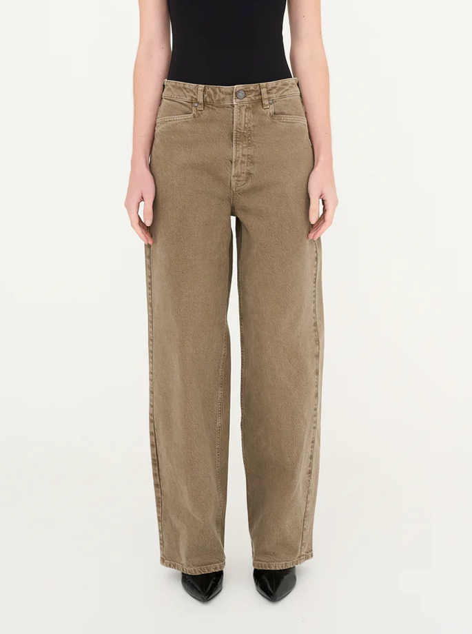 Tomorrow Denim - Kaia Slung Jeans Khaki