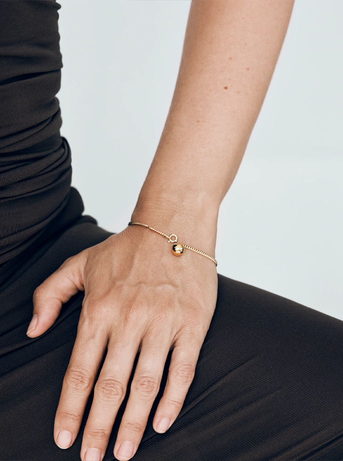 Trine Tuxen - Bullet Bracelet gold-plated sterling silver