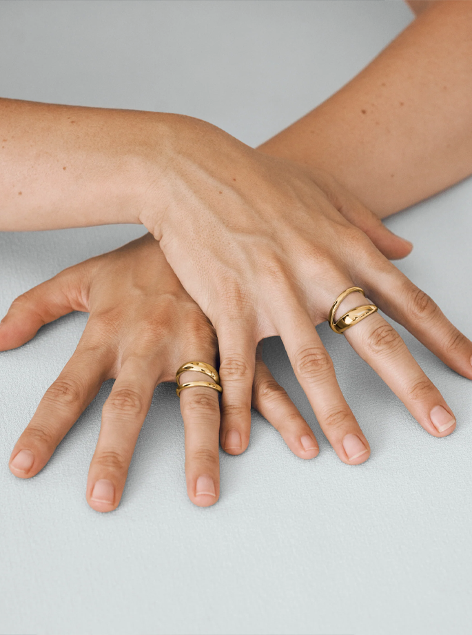 Trine Tuxen - Loop Ring Gold