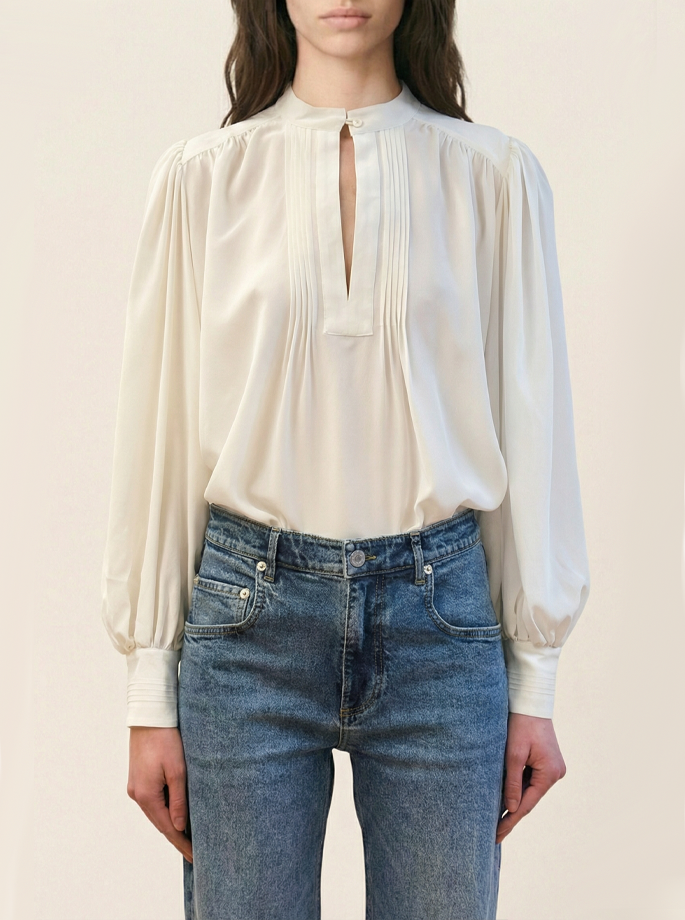Vanessa Bruno - Helene Bluse cremefarvet