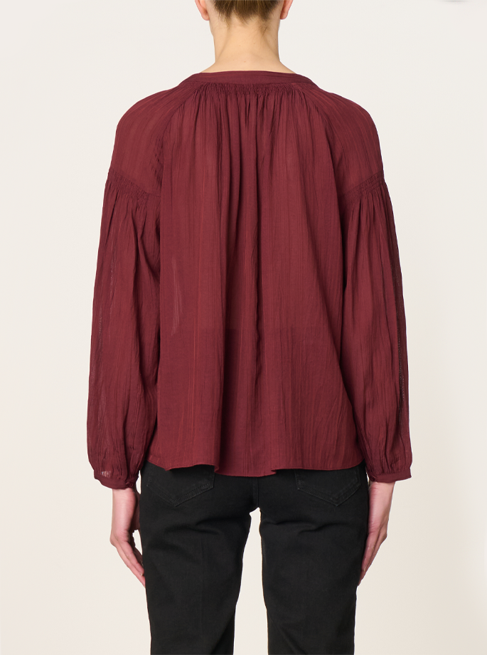 Vanessa Bruno - Nipoa Blouse Bordeaux
