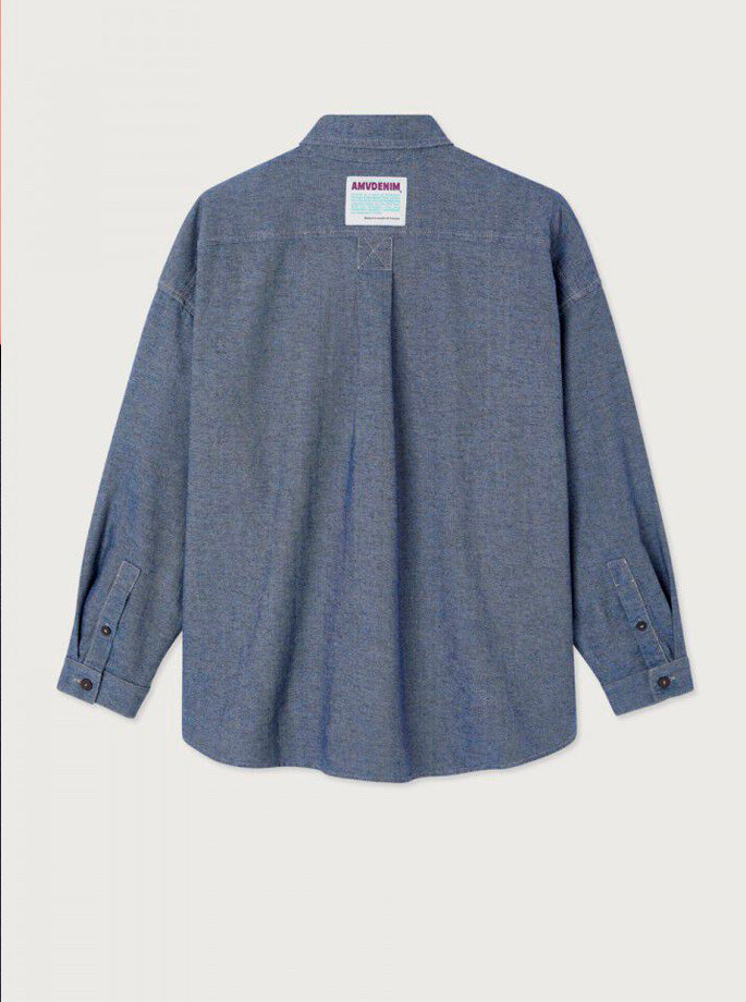 American Vintage - Lofway Skjorte stone blue