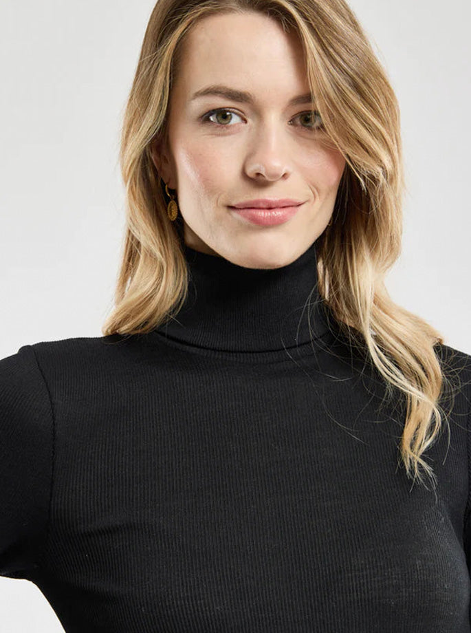 Armor Lux - L/S Turtleneck Indaco Navy