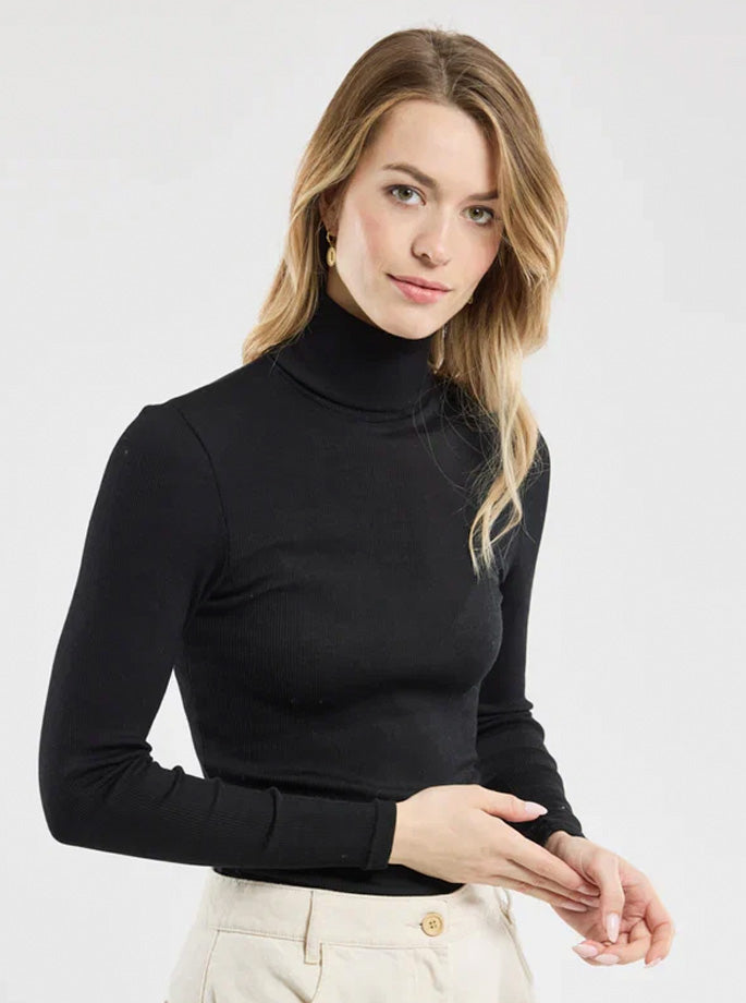 Armor Lux - L/S Turtleneck Indaco Navy