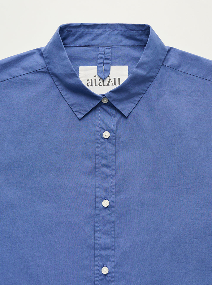 Aiayu - Oversize Skjorte French Blue