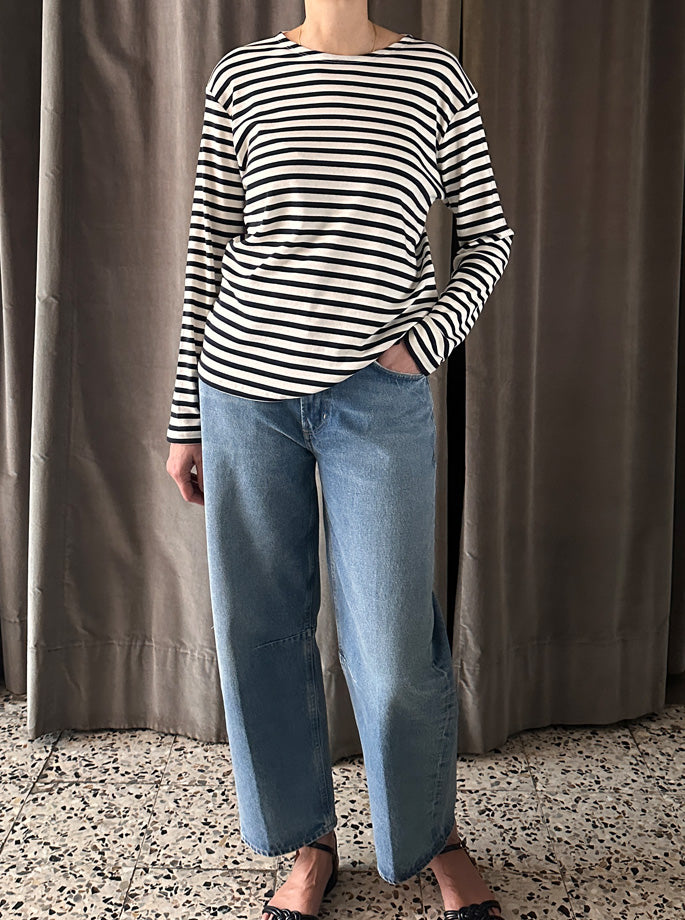 Closed - Basic Long Sleeve Blouse Dark Night