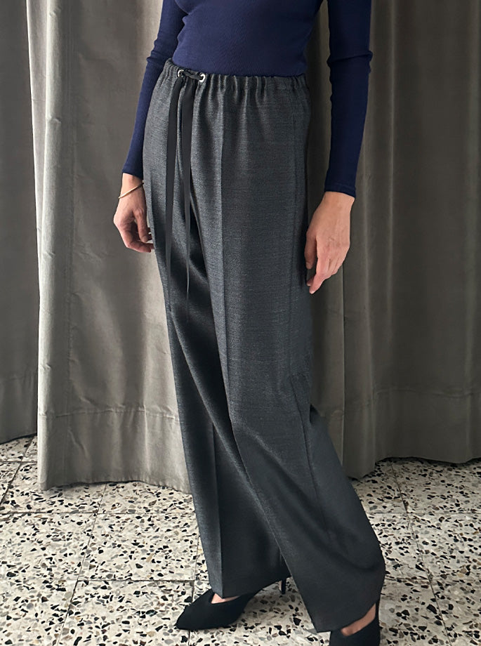 Forte Forte - My Pants Herringbone Anthracite