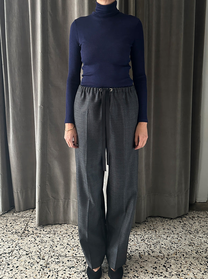 Forte Forte - My Pants Herringbone Anthracite