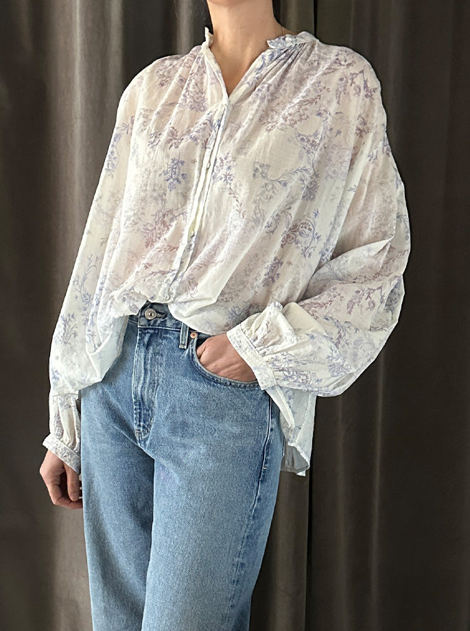 Forte Forte - My Shirt Voile Bohemian Glycine