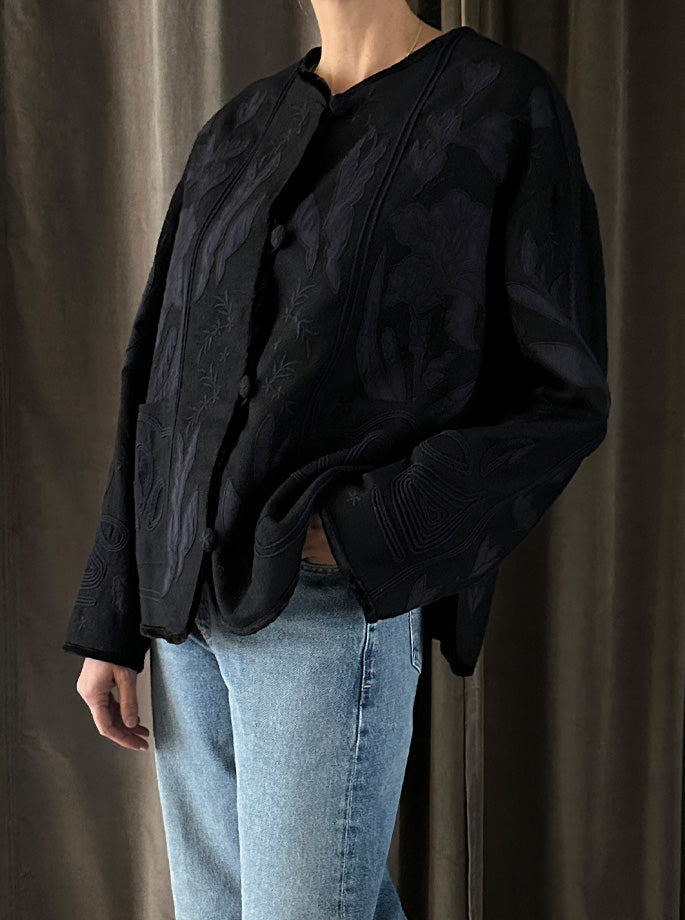 Forte Forte - My Jacket Iris Velvet Notte