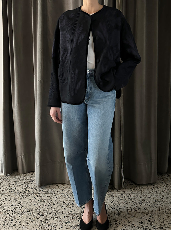 Forte Forte - My Jacket Iris Velvet Notte